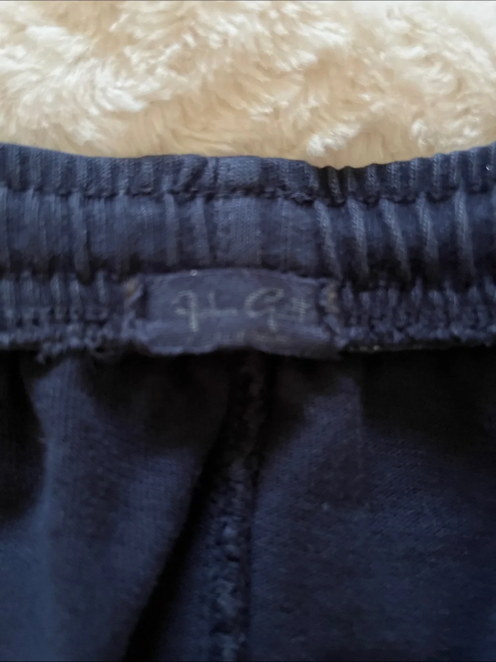 Brandy Melville, John Galt Navy Wide-Leg Drawstring Sweatpants